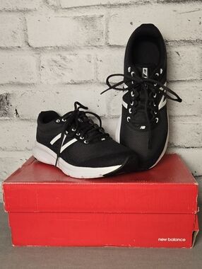 New Balance Black Running Shoes Mens 10 Athletic Trainer Comfort